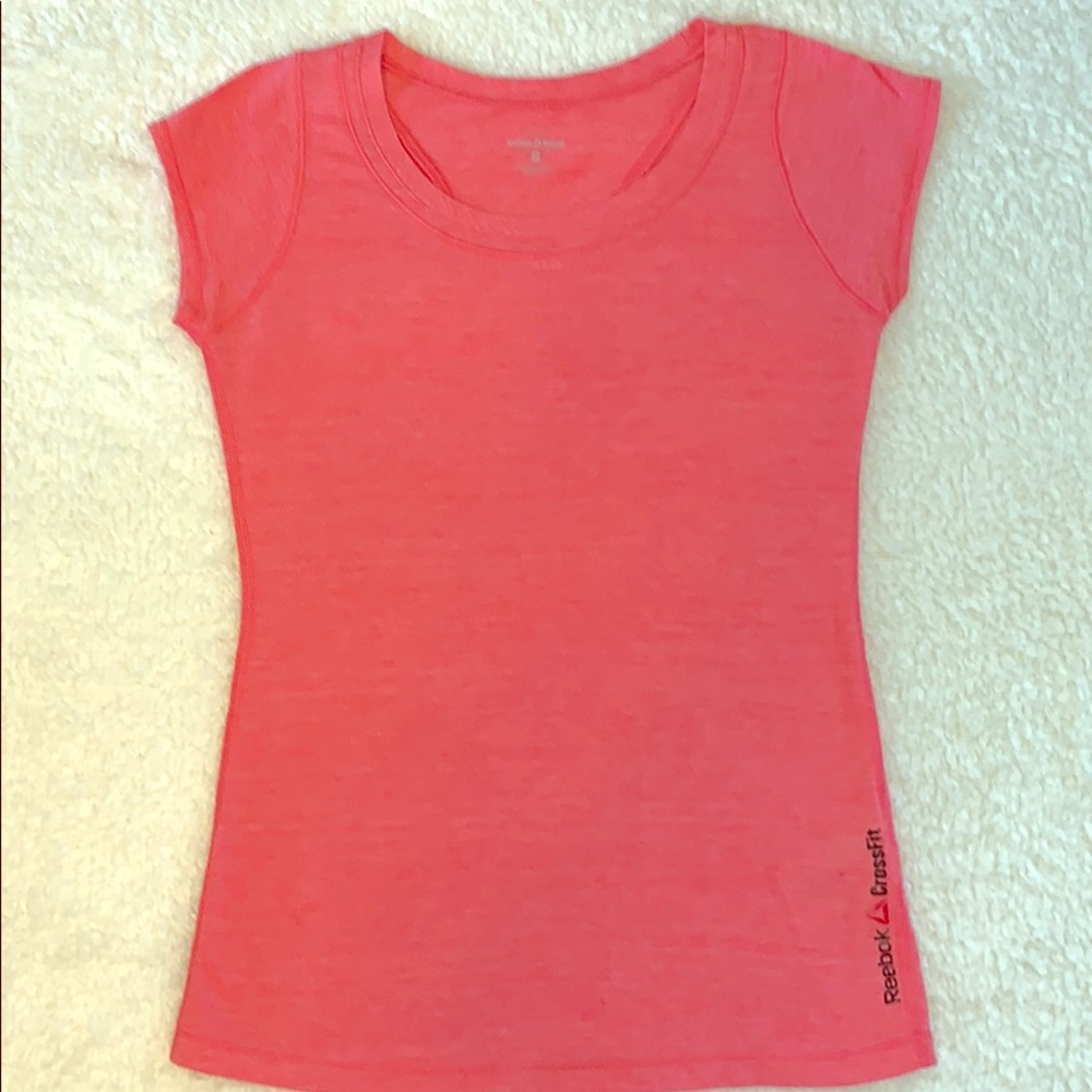 CrossFit Reebok T-Shirt.  Beautiful Pink. SZ:Small